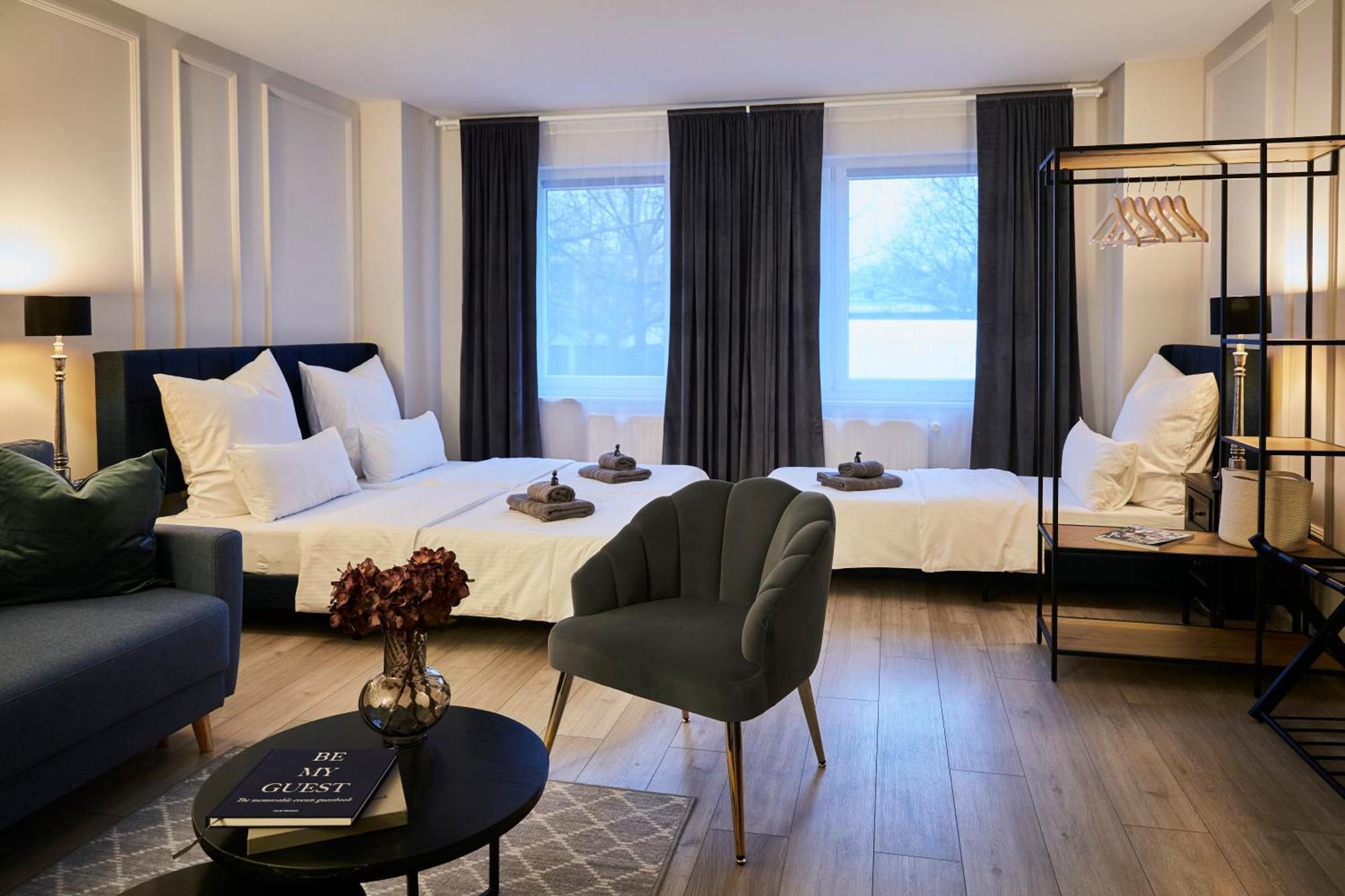 Lejlighed R B Business Am Flughafen Fuer 1-5 Personen - Ideal Fuer Geschaeftsreisende Und Familien - Kueche - Waschtrockner - Smart Tv Hamborg